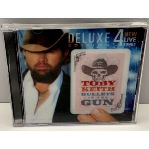 Toby Keith Bullets In The Gun CD Deluxe Edition 2010 4 Bonus Live Songs Country
